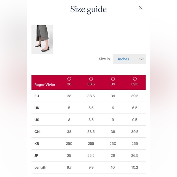 ROGER VIVIER Patent Leather Decolleté Belle Vivier Pumps blue size EU 39 US 9 - Picture 15 of 15